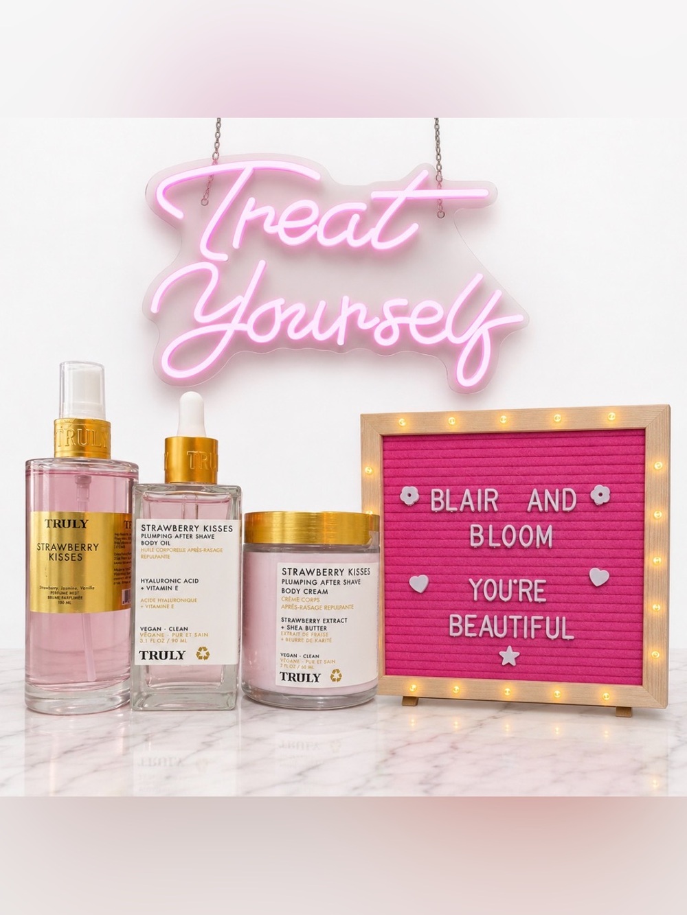 Truly Beauty Strawberry Kisses Plumping Bundle
